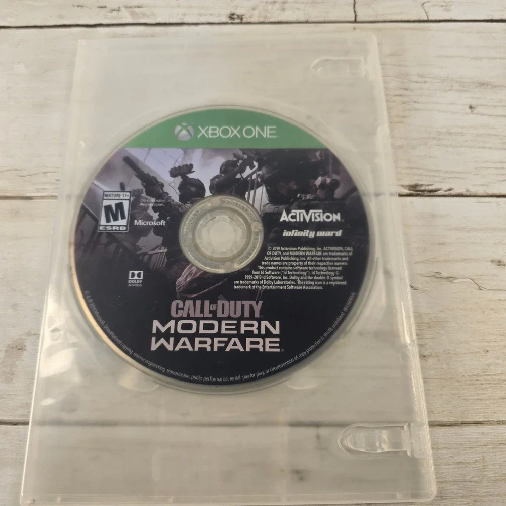 Call of Duty Modern Warfare Xbox One Activision Infinity Ward 2019 Video Game